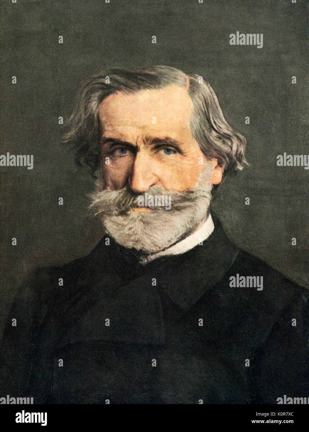 Giuseppe Verdi - Porträt von Giovanni Boldini, 1886. Einer der berühmten Porträts in Paris malte. (Artist's Termine 1845-1931) italienischer Komponist 1813 - 1901 Stockfoto