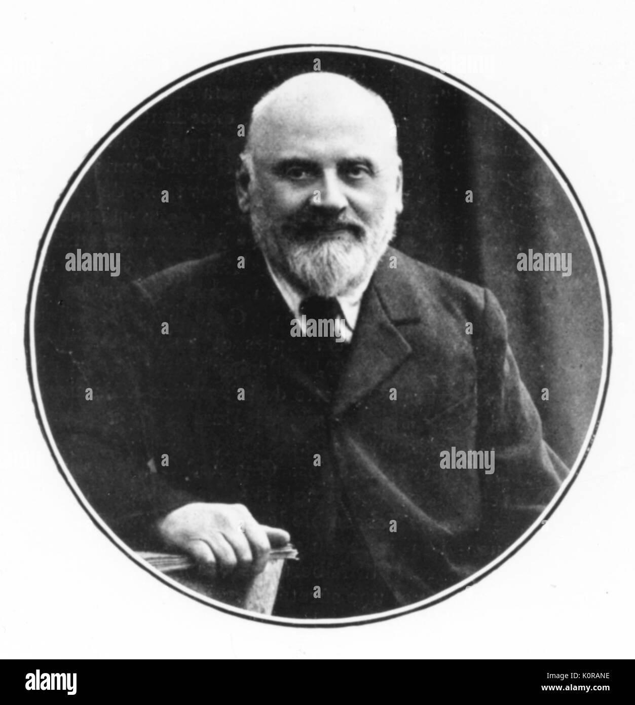 Balakirew, Mily Alexeievich - russischer Komponist, 1837-1910 russischen Komponisten, den 2. Januar 1837 bis 29. Mai 1910 Stockfoto