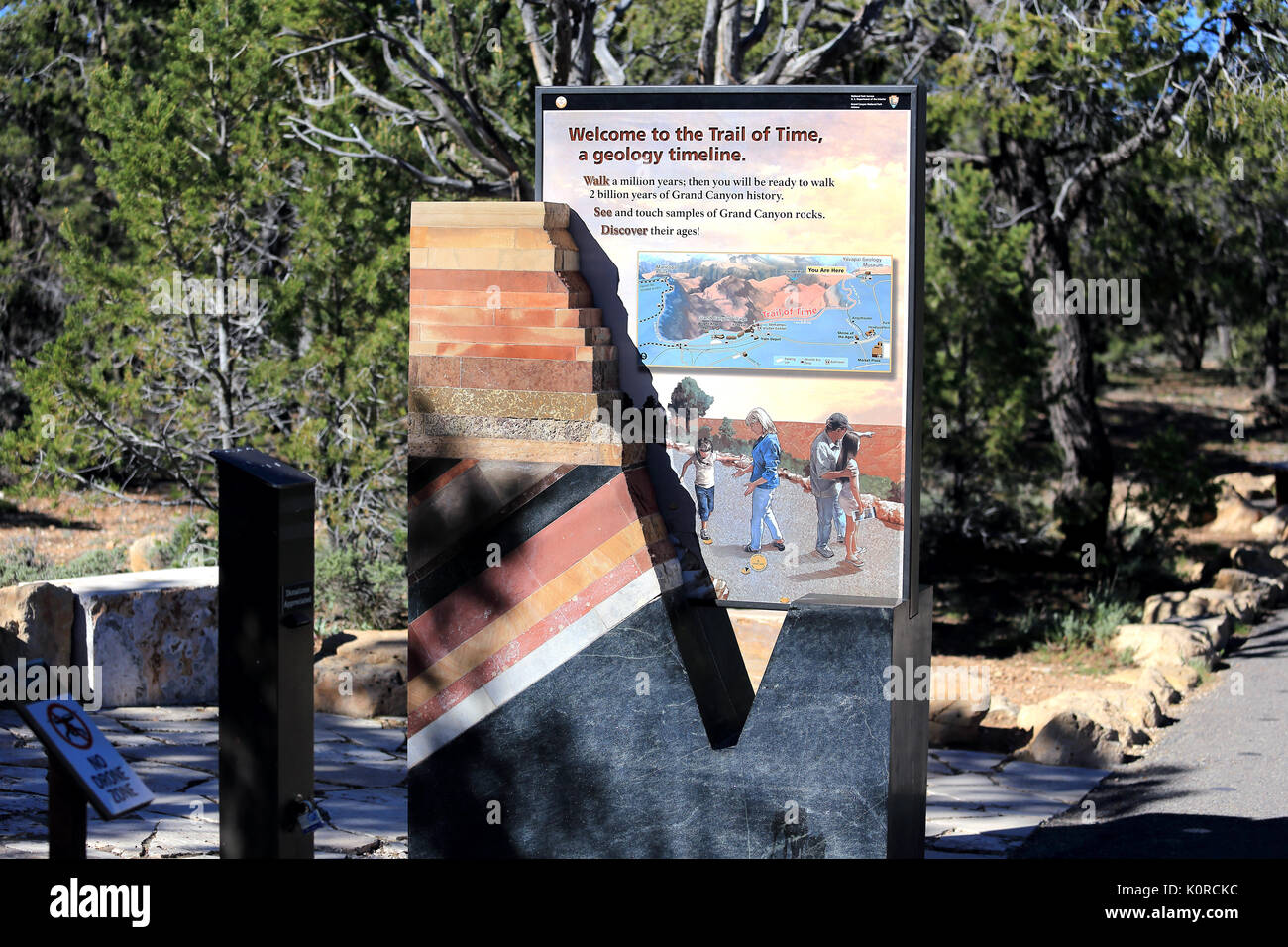 Grand-Canyon-Nationalpark Arizona USA Stockfoto