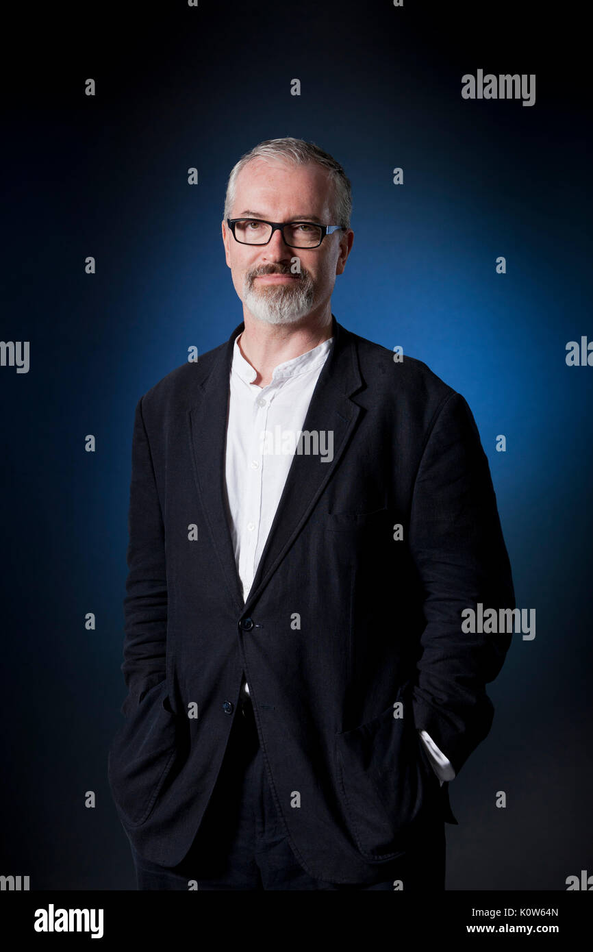 Edinburgh, Großbritannien. 25. August 2017. Richard Englisch, der Irische Historiker und Autor, beim Edinburgh International Book Festival erscheinen. Gary Doak/Alamy leben Nachrichten Stockfoto