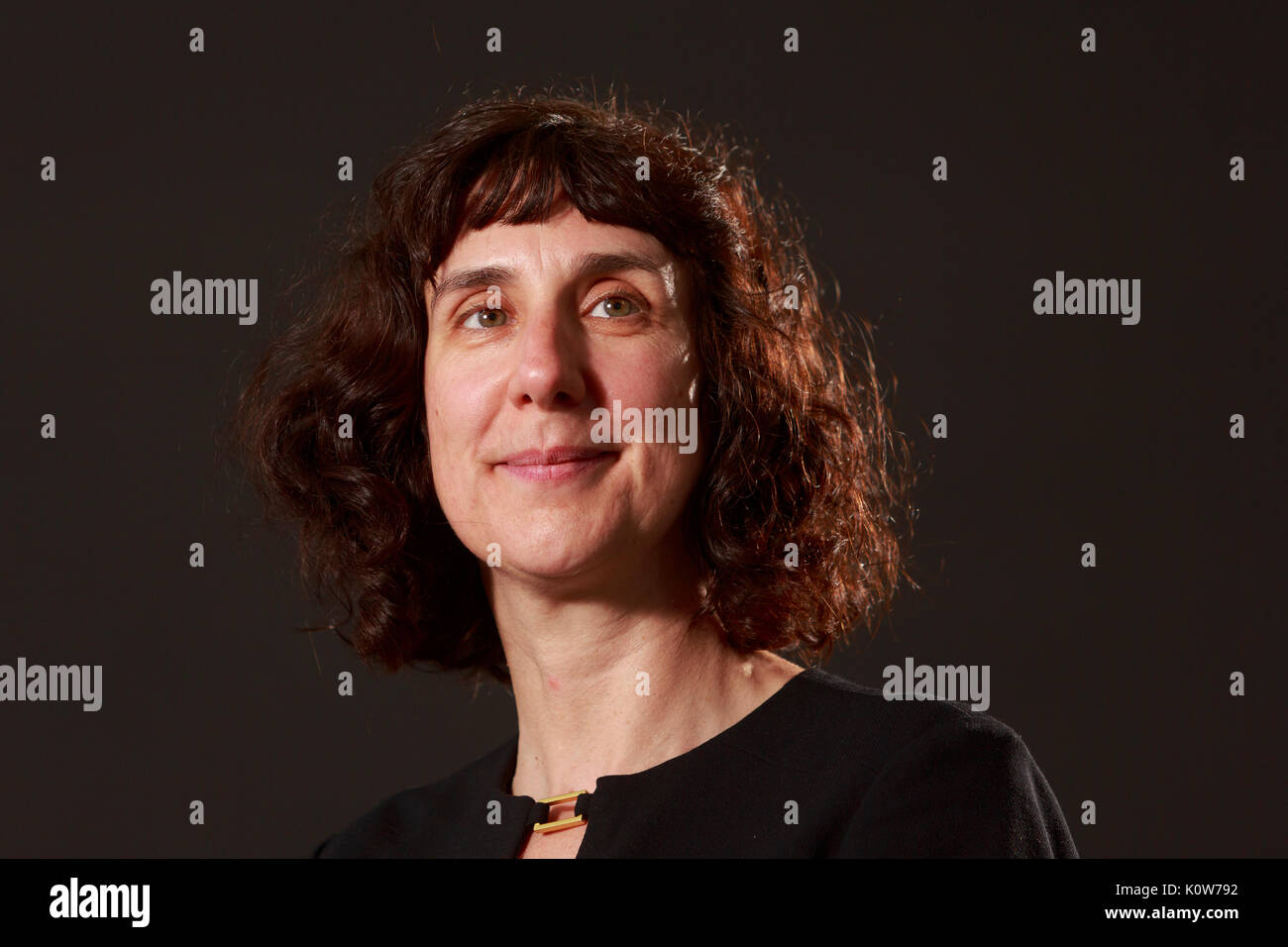 Edinburgh, Schottland 25. August. Tag 14 Edinburgh International Book Festival. Im Bild: Sinéad Morrissey ist eine irische Dichter. Credit: Pako Mera/Alamy leben Nachrichten Stockfoto