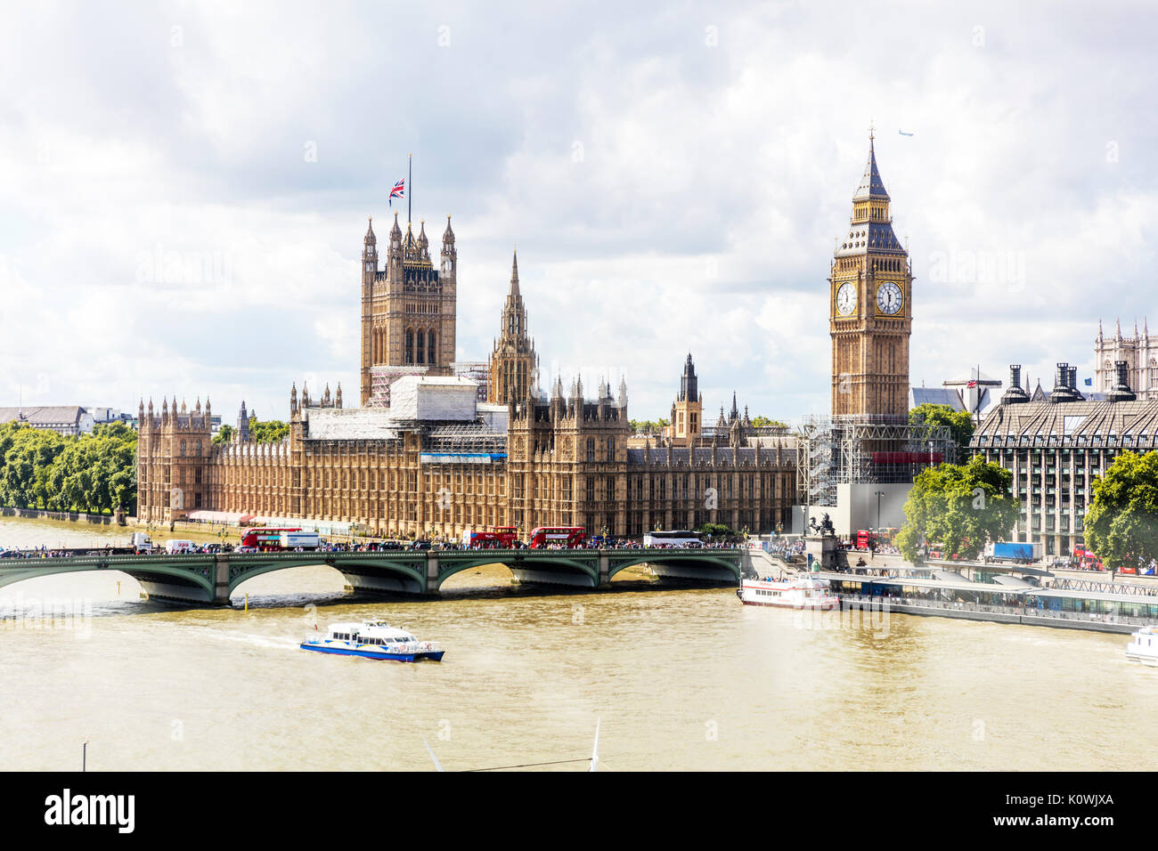 Big Ben, Houses of Parliament, Big Ben, Houses of Parliament London UK, London Bridge, London, Großbritannien, England, Grossbritannien, Big Ben London UK clock Stockfoto