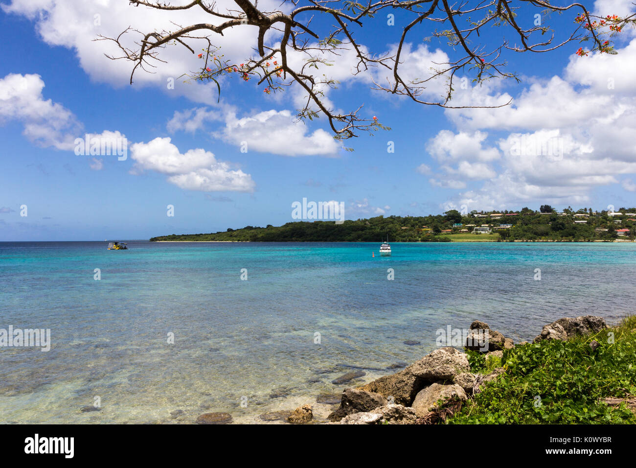 Der Hafen Port Vila, Vanuatu, Südsee Stockfoto