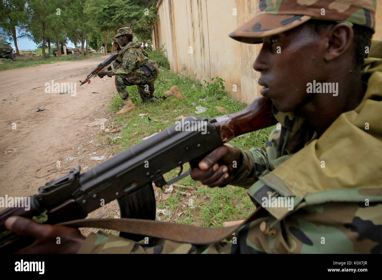 Die AMISOM&Somali National Army operation Afgoye Korridor Tag 5 15 (7325753682) Stockfoto