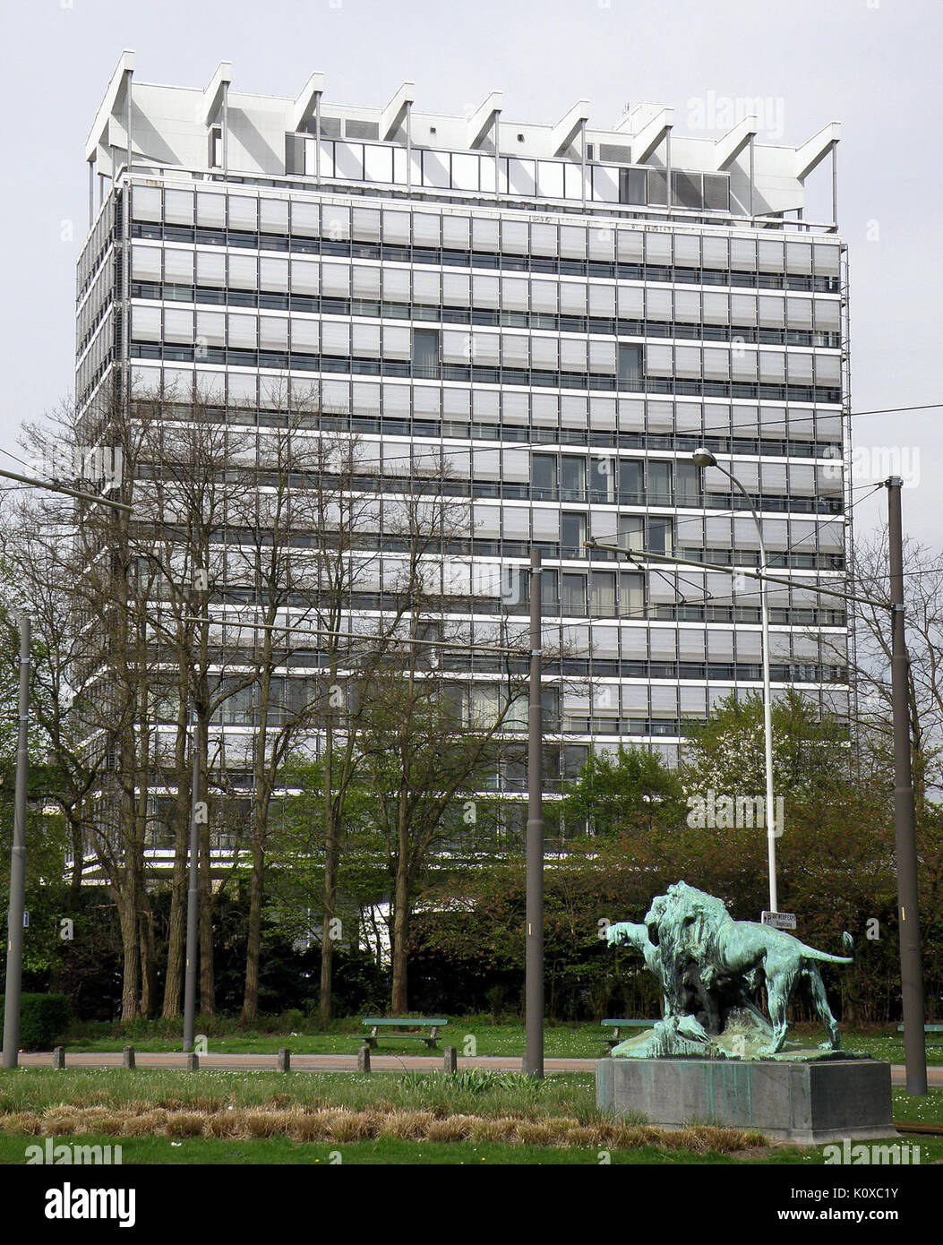 Antwerpen BP Gebäude 4 Stockfoto