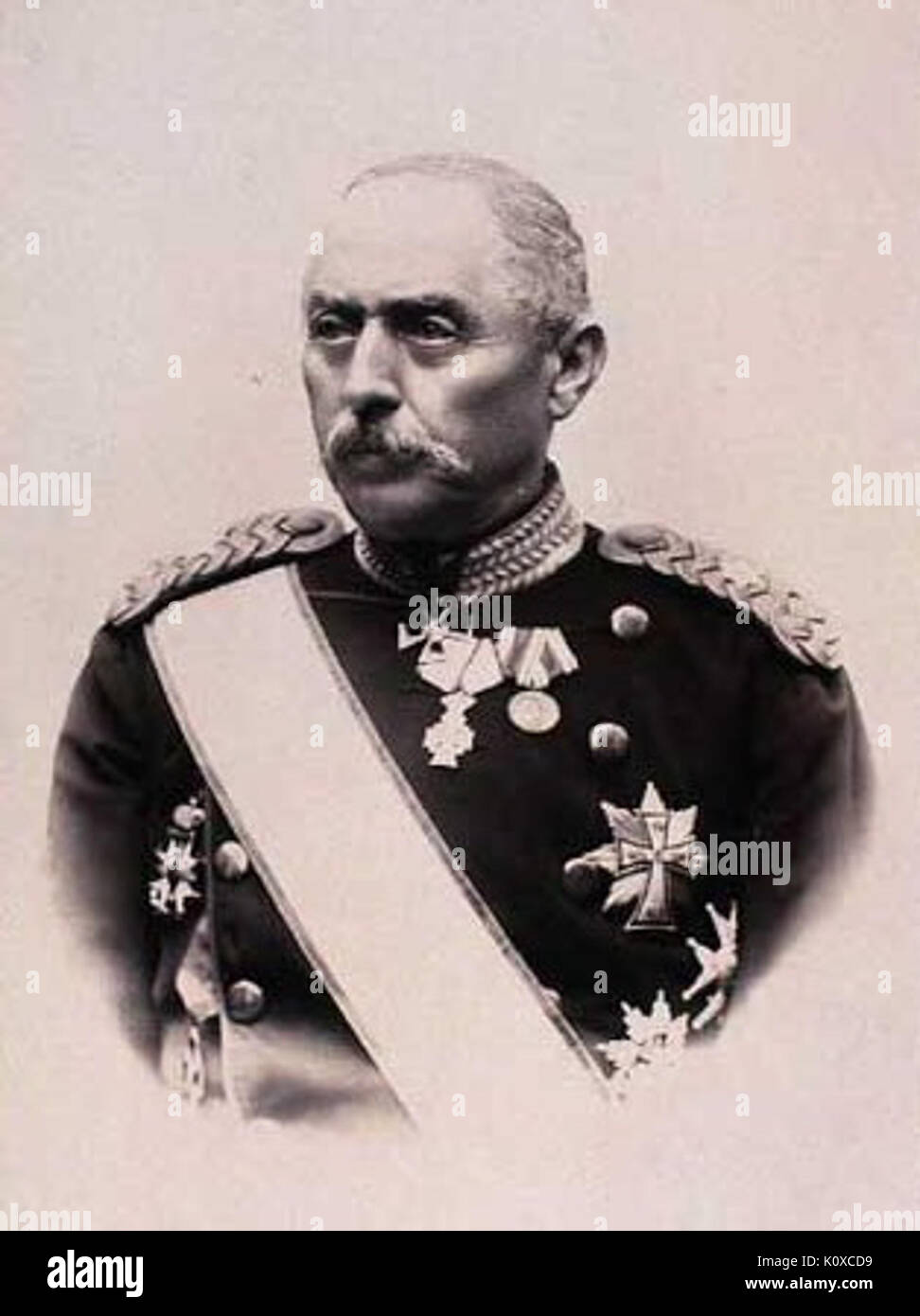 Agathon Nickolin 1895 Stockfoto