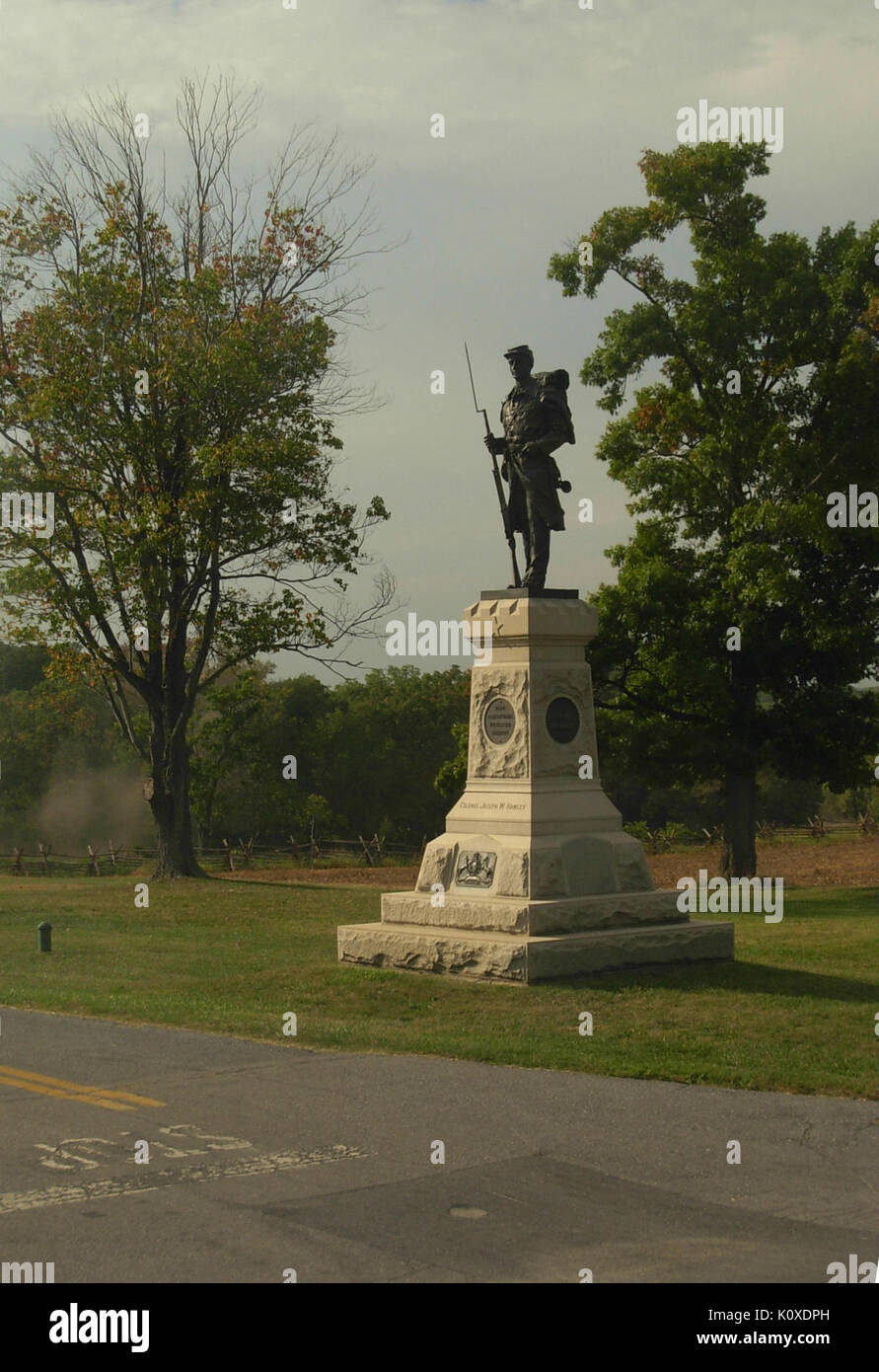 Antietam National Battlefield Memorial Memorial 12. Stockfoto