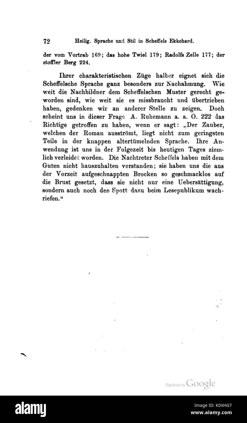 Alemannia XXIX 072 Stockfoto