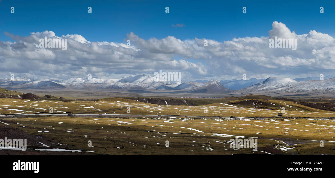 Tibetischen plateau Landschaften Stockfoto