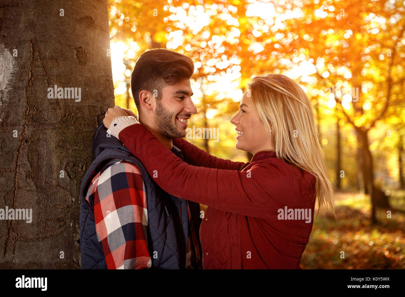 Romantik, Liebe, Beziehung, Familie und Menschen - Begriff Lifestyle Stockfoto