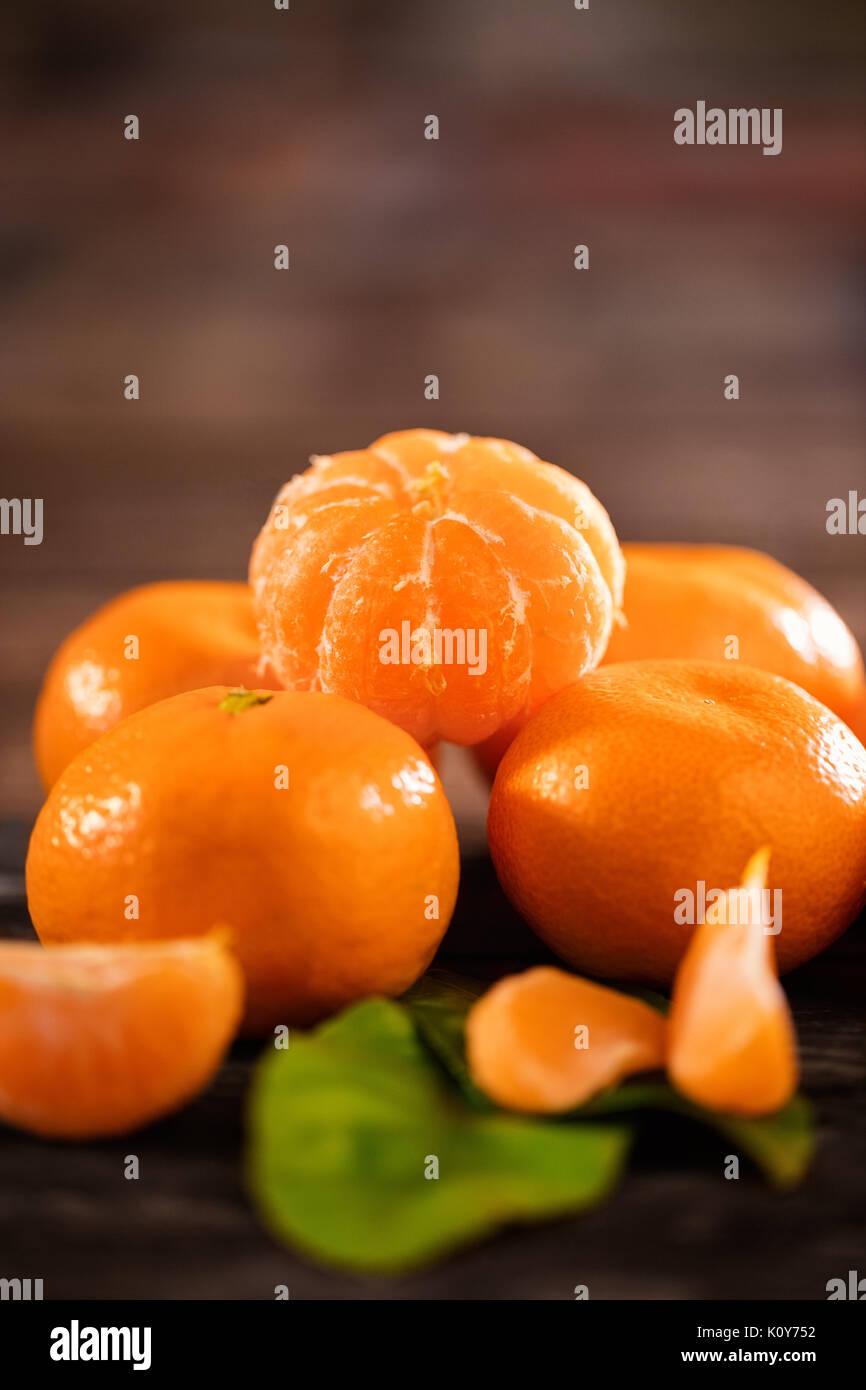 Gesunde Mandarinen Obst Hintergrund viele tangerine Obst - Mandarinen Obst Hintergrund Stockfoto