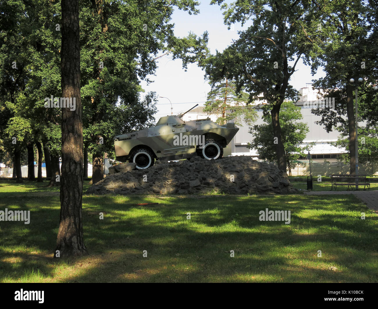 Afganistan war Memorial in Bucha 2 Stockfoto