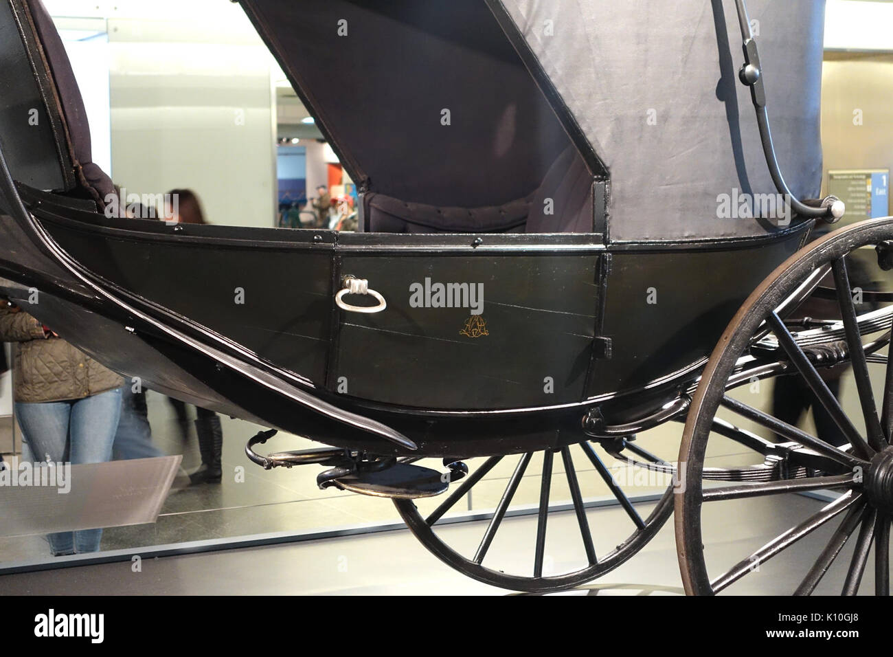 Abraham Lincoln's Schlitten (barouche), C. 1860 1865, Leihgabe der Studebaker National Museum, Anzeigen 5 nationalen Museum der amerikanischen Geschichte DSC 00342 Stockfoto