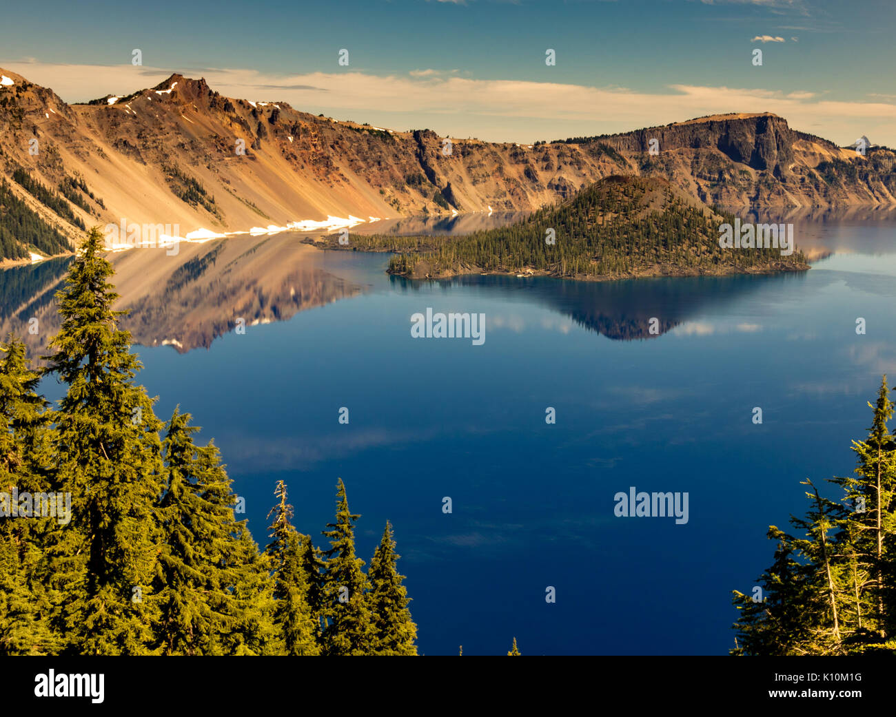 Crater Lake, Oregon Stockfoto