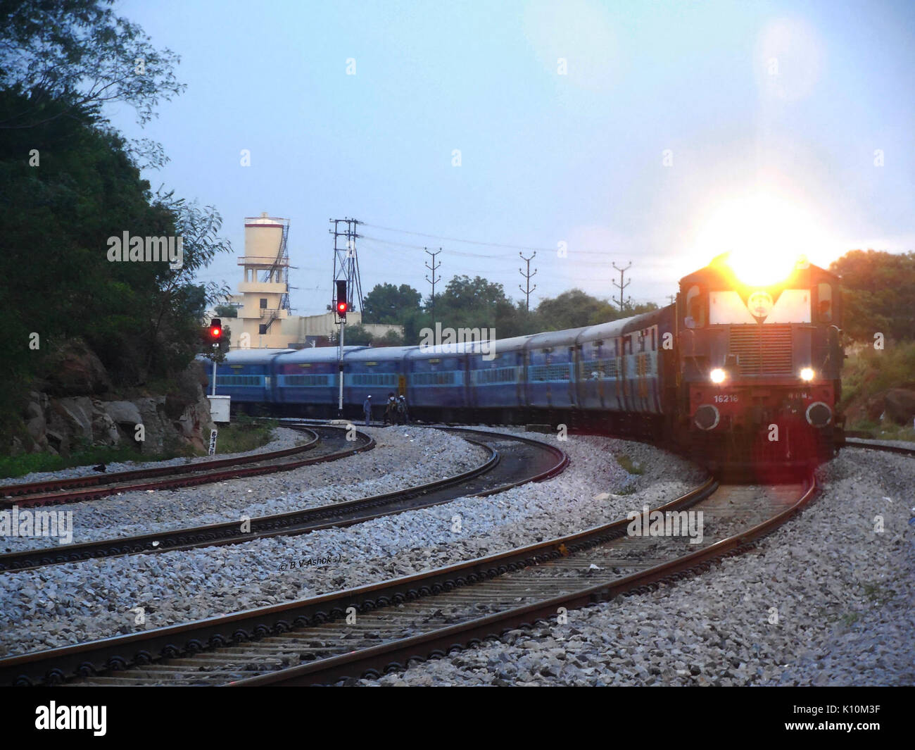 Ajanta Express Stockfoto
