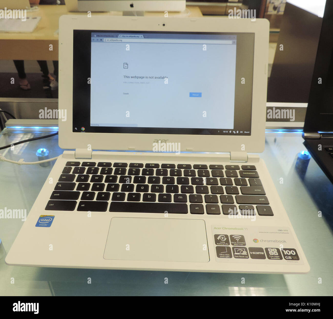Acer Chromebook CB3 111 B&H jeh Stockfoto