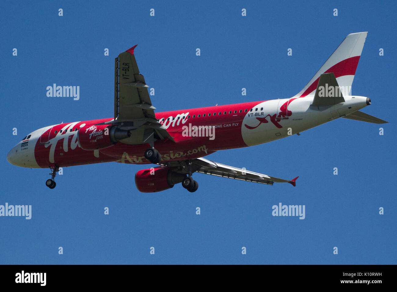 AirAsia Indien VT BLR am Bengaluru, Sept. 2015 1. Stockfoto