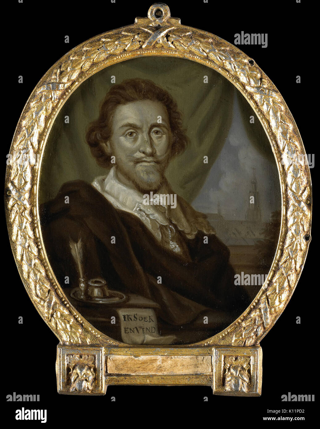 Adriaen Pietersz van de Venne (1589, 1662). Schilder en dichter Rijksmuseum SK 4565 Stockfoto