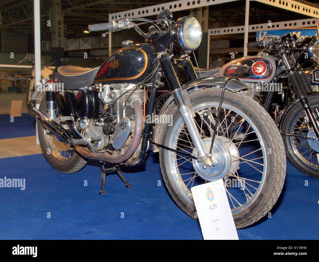 AJS Scrambler 500 cc Stockfoto