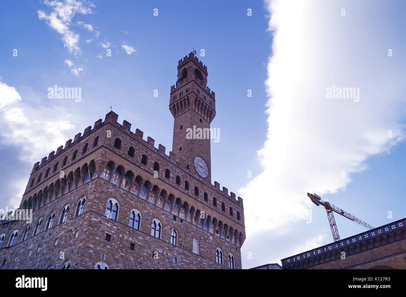 Palazzo Vecchio, Florenz, Italien Stockfoto