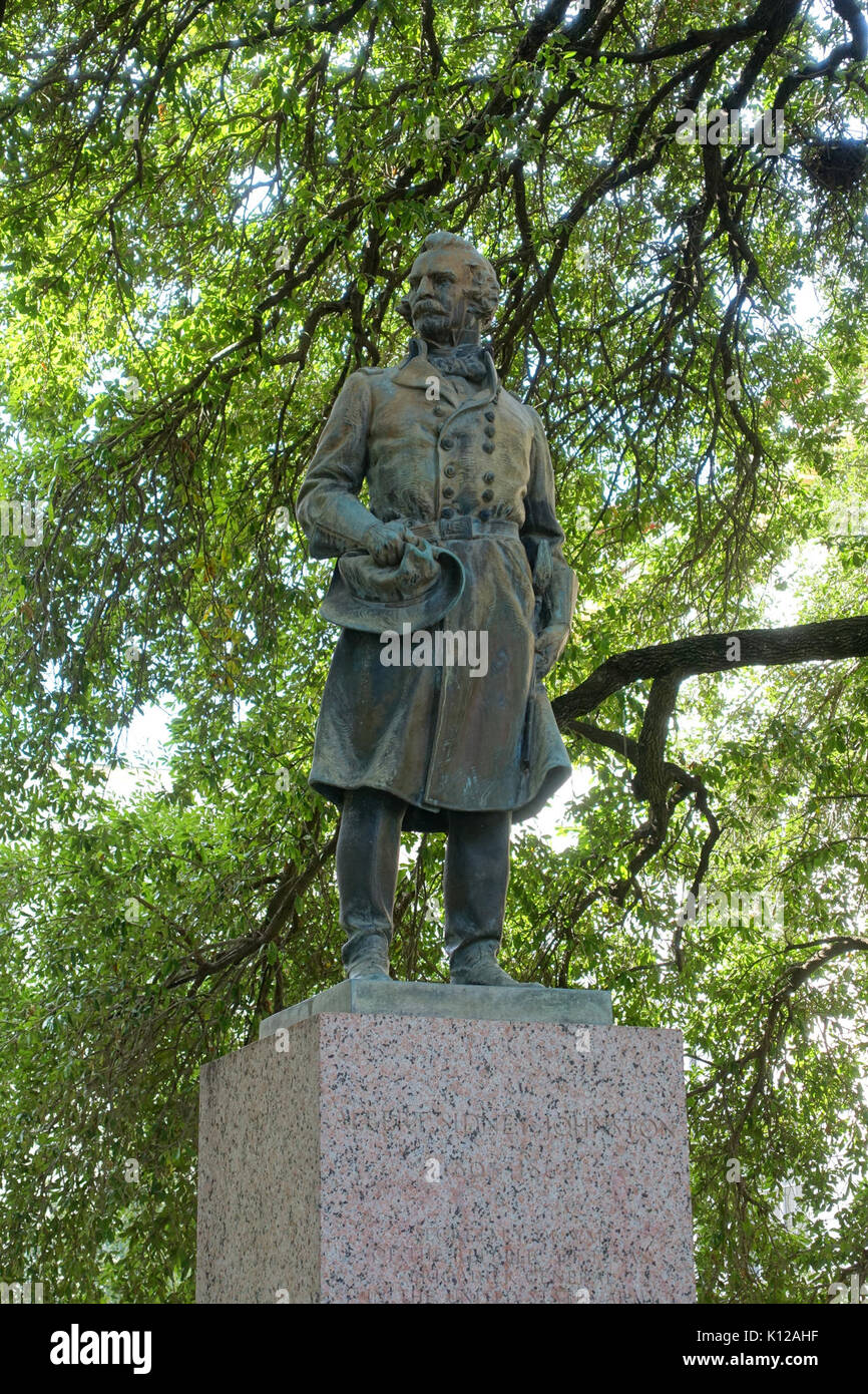 Albert Sidney Johnston von Pompeo Coppini der Universität von Texas in Austin DSC 08620 Stockfoto