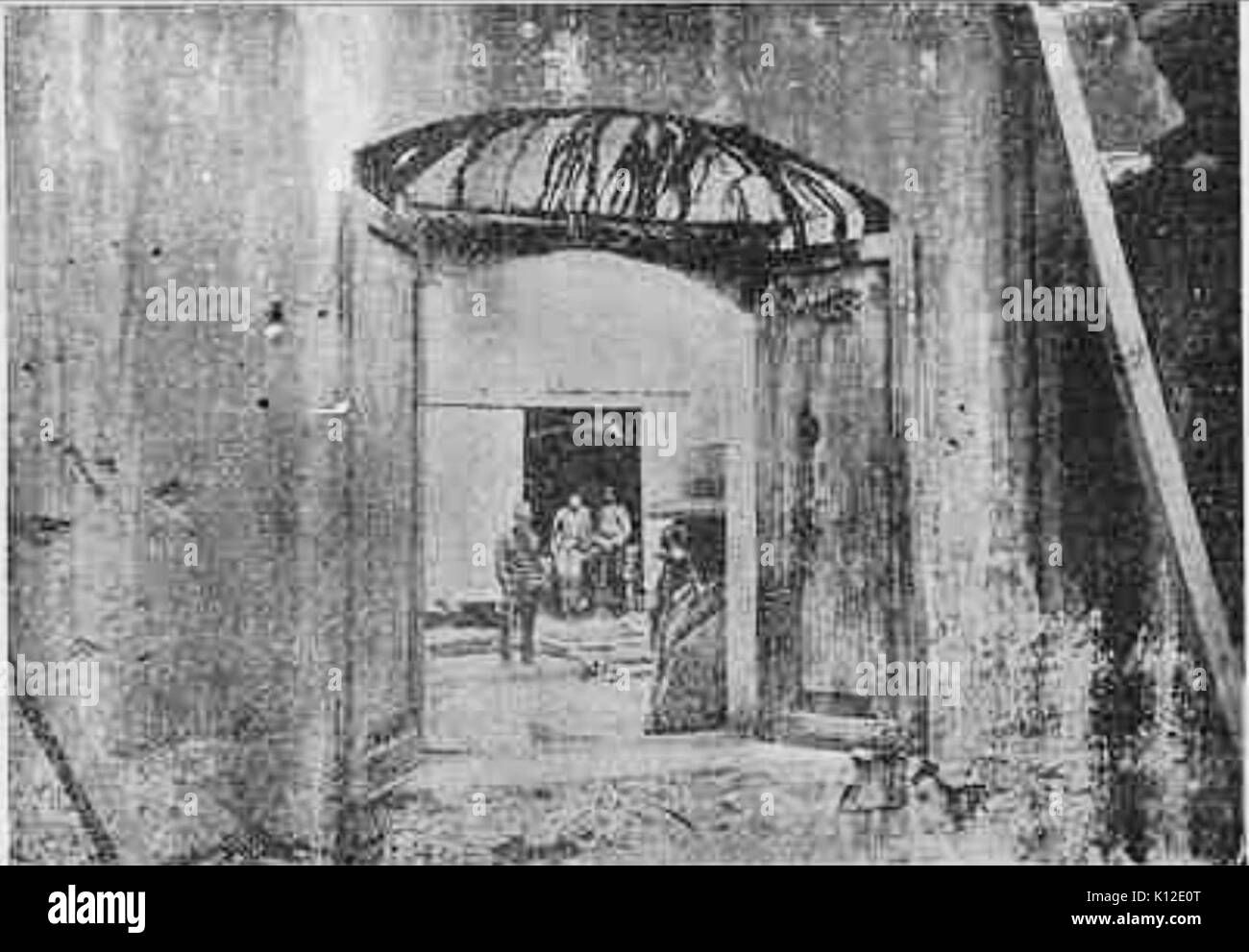 AtentadoBomba 1907 07. Stockfoto