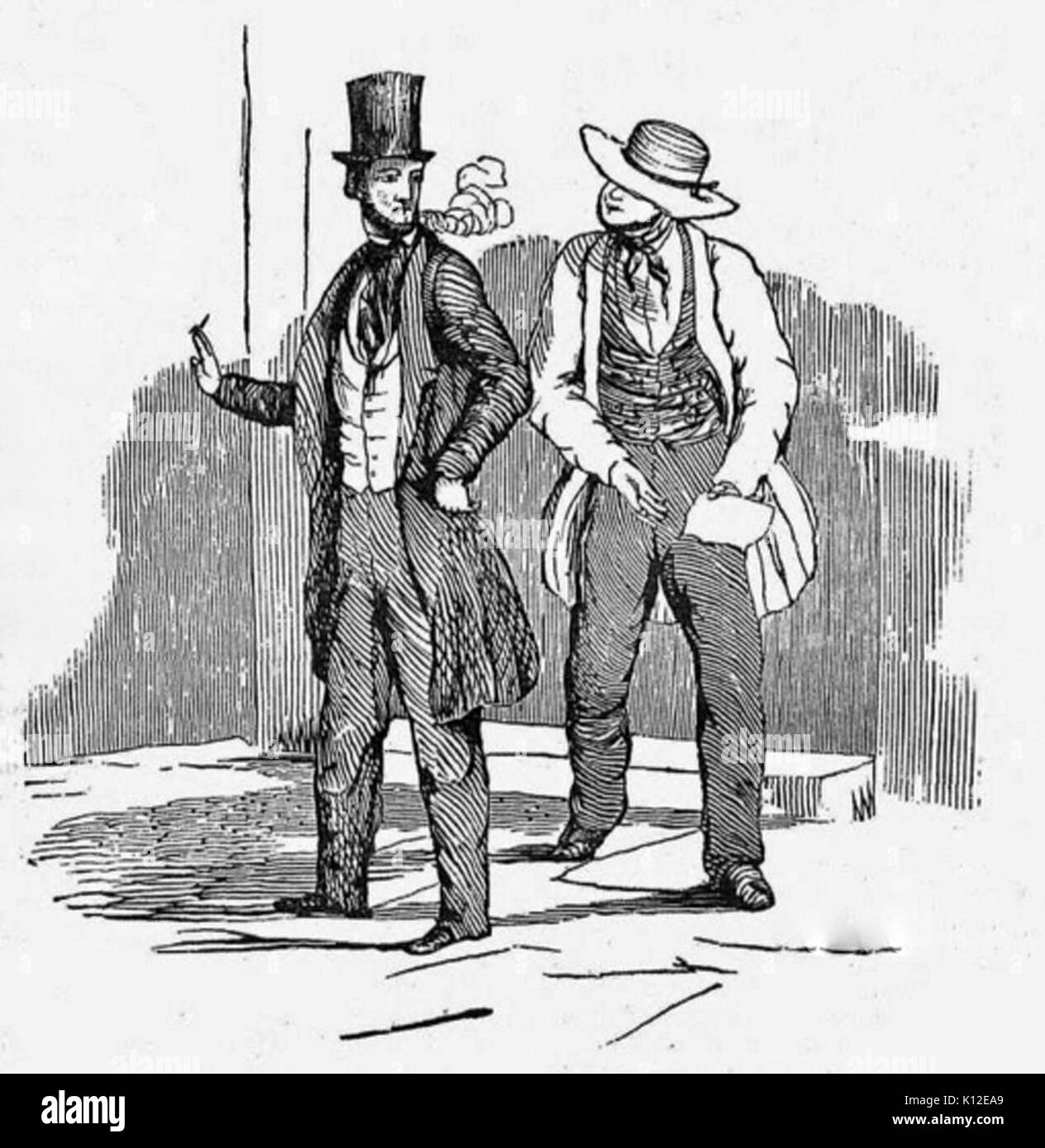 Festnahme von Monroe Edwards Stockfoto