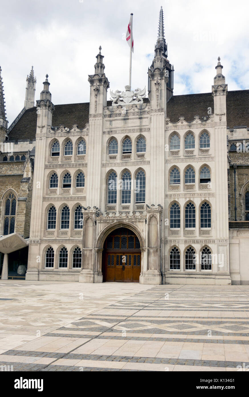 Guildhall in der City of London Stockfoto