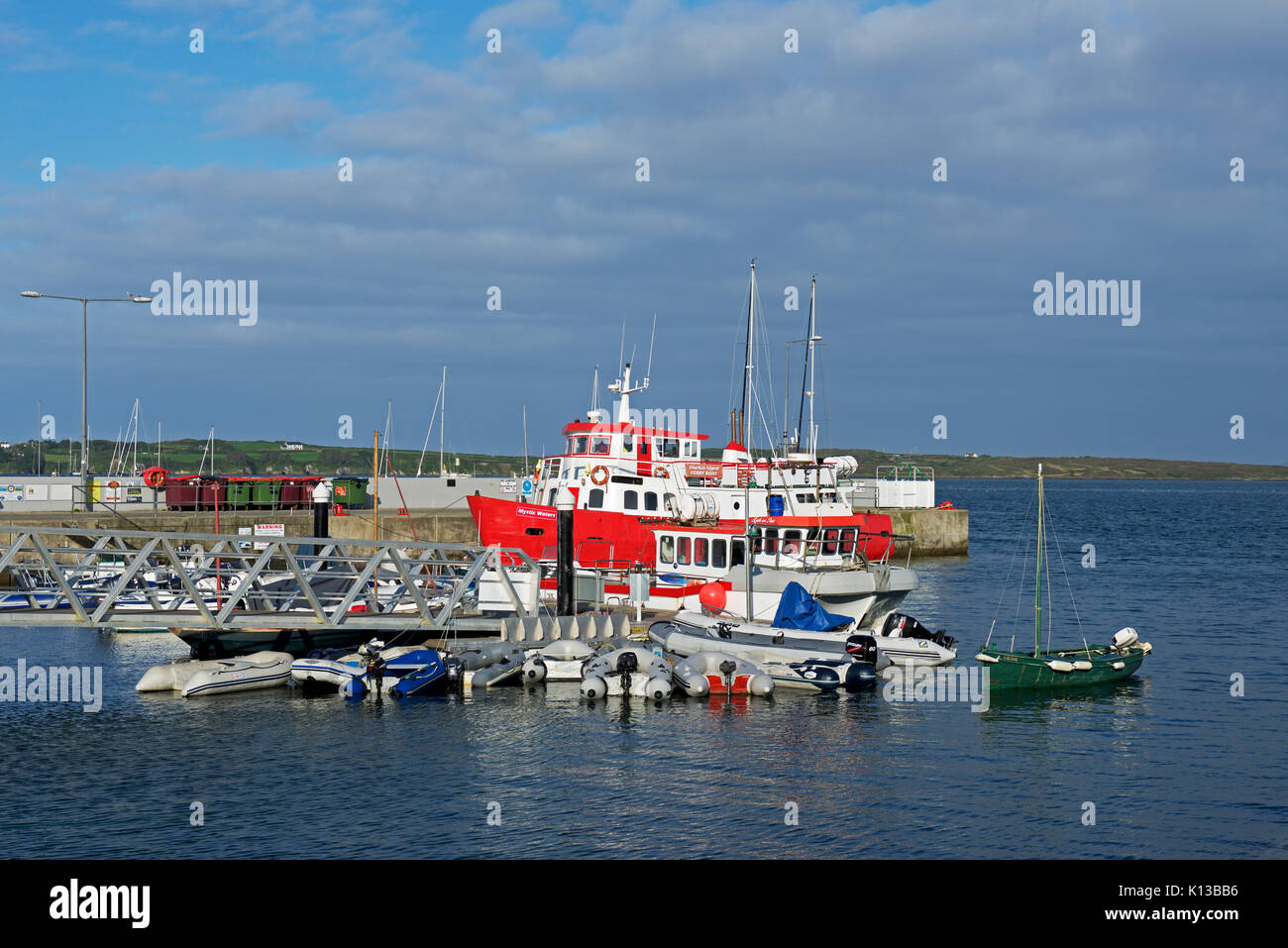 Der Hafen, Baltimore, County Cork, Irland, südliches Irland Stockfoto