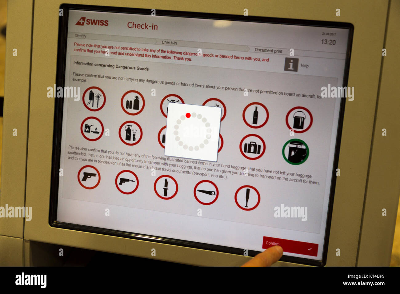 Was Ist Ein Online Check In www.alamy.de