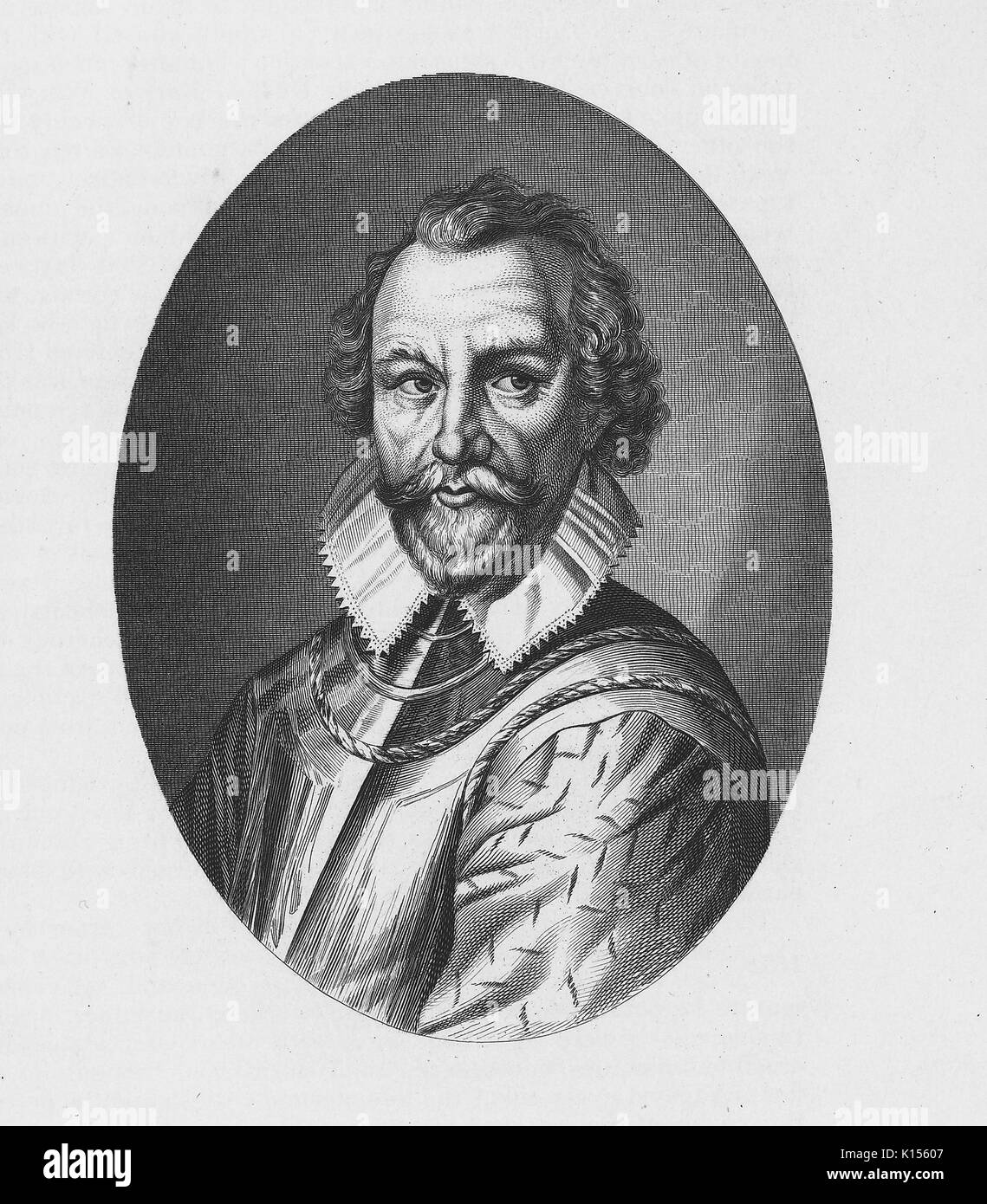 Martin Frobisher, Englisch Explorer und Privateer (Pirat), der Nord-West-Passage, 1550 gesucht. Von der New York Public Library. Stockfoto