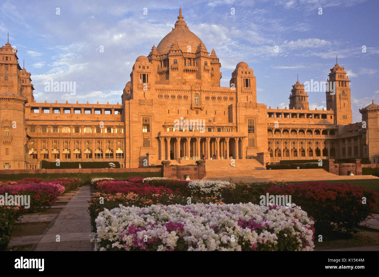 Umaid Bhawan Palace, Jodhpur, Rajasthan, Indien Stockfoto