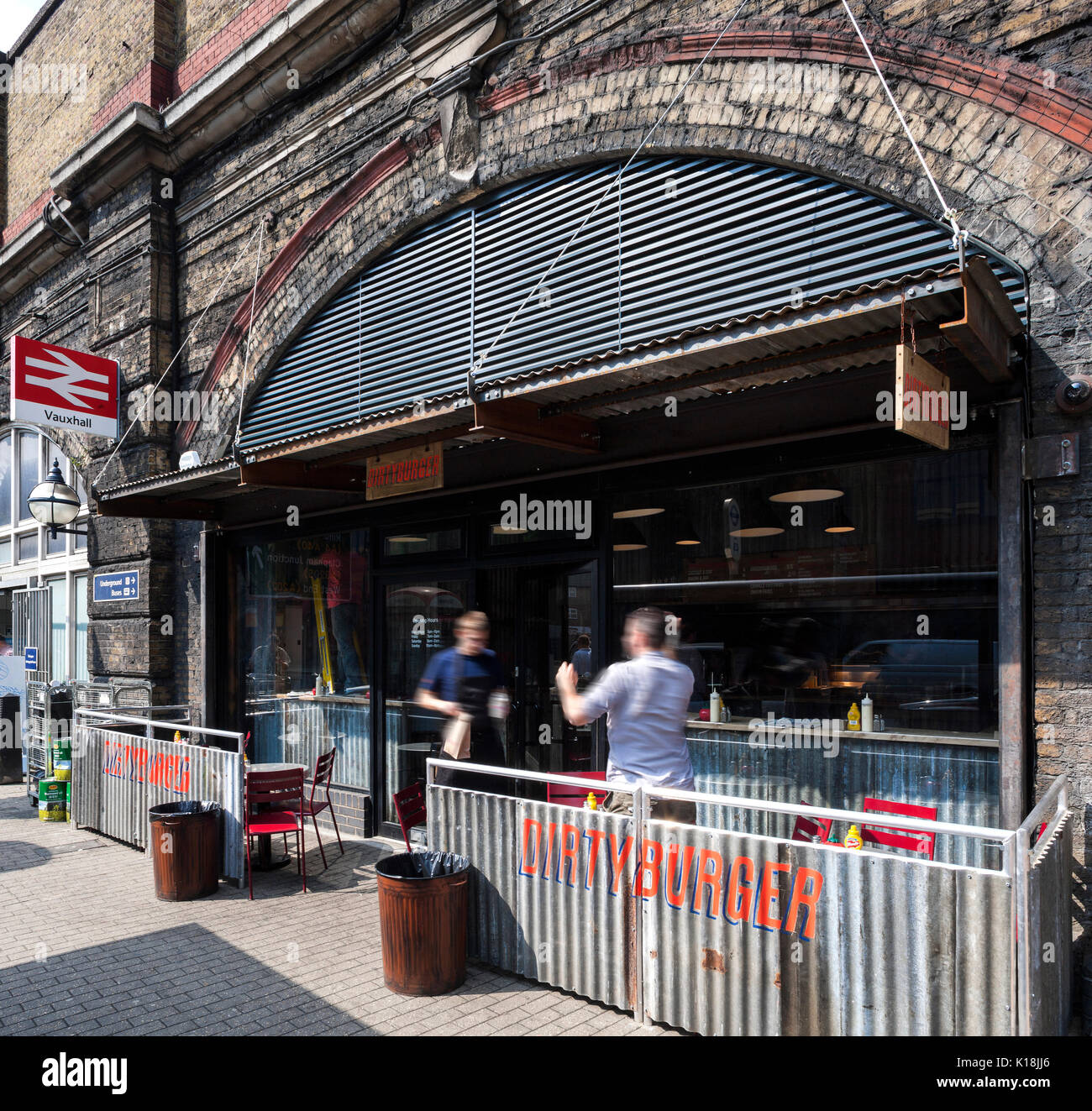 Dirty Burger Restaurant - London Stockfoto