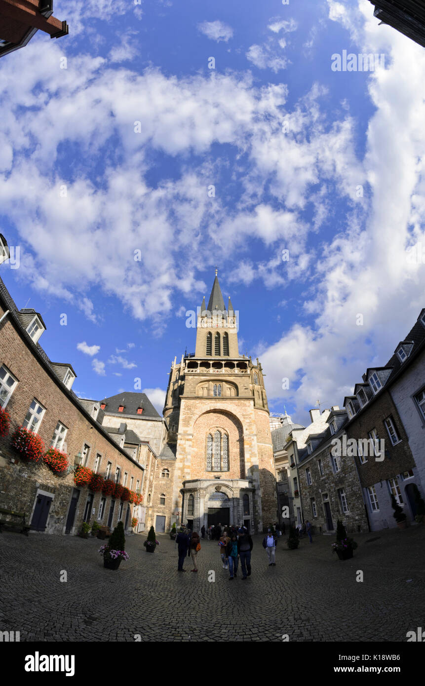 Dom, Aachen, Deutschland Stockfoto