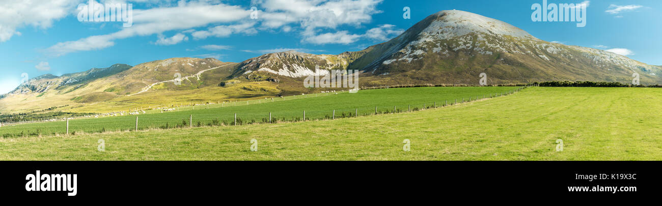 Berg Croagh Patrick in Irland Stockfoto
