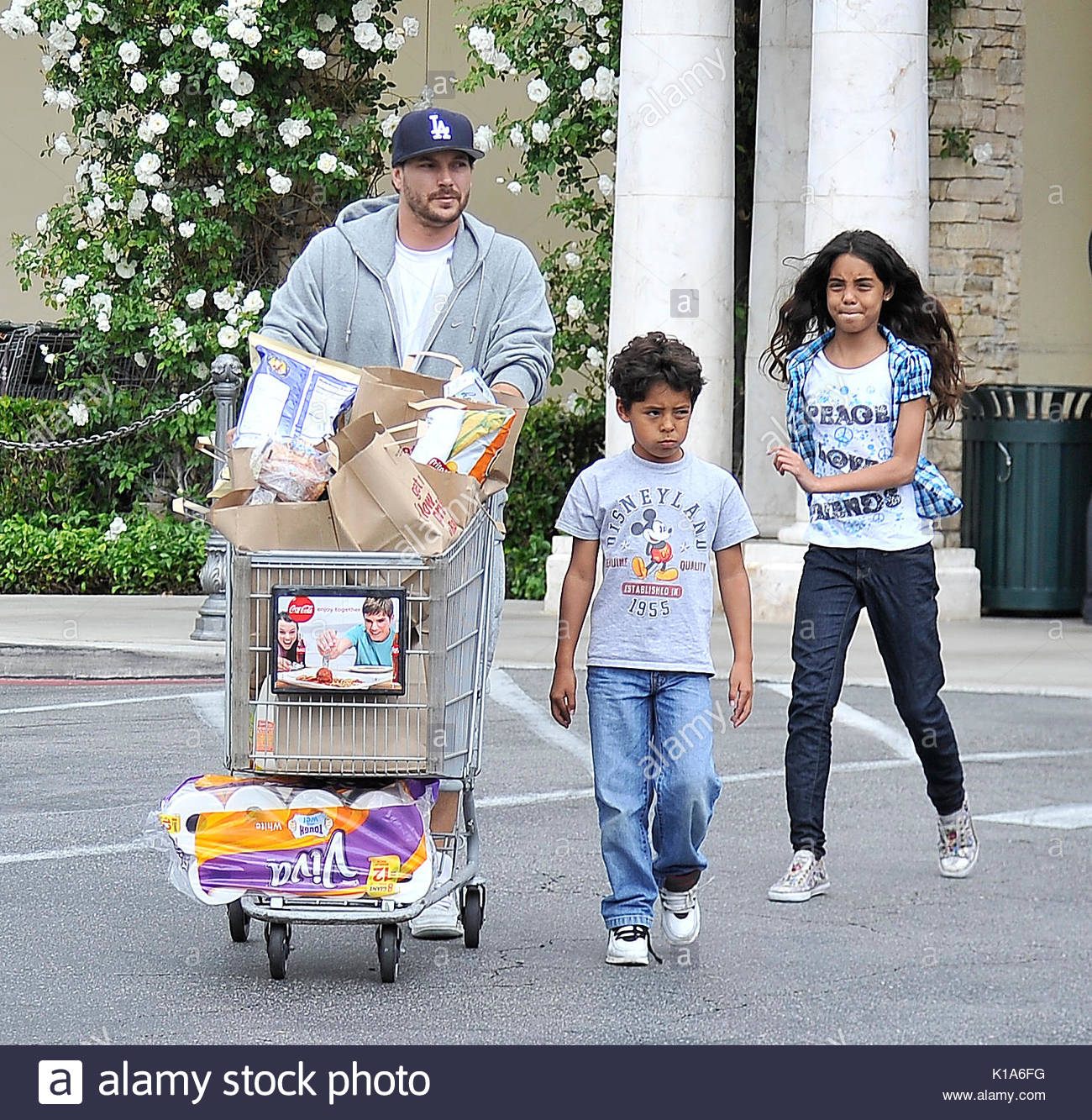 Kevin Federline, Kori Madison Federline und Kaleb Federline. Kevin
