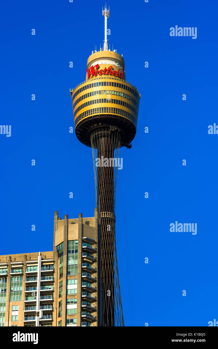 Centrepoint Tower, Sydney, New South Wales, Australien. Stockfoto