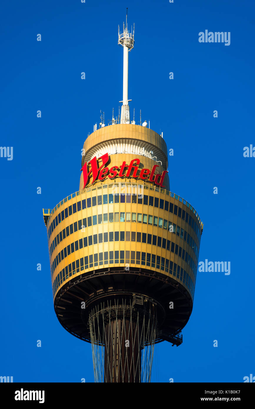 Centrepoint Tower, Sydney, New South Wales, Australien. Stockfoto