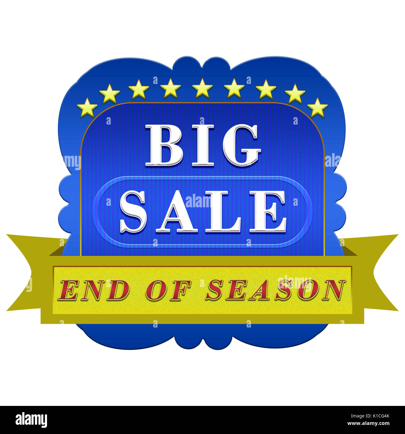 Big sale Poster, Banner der Flyer Design der großen Verkauf/Ende der Saison Stockfoto