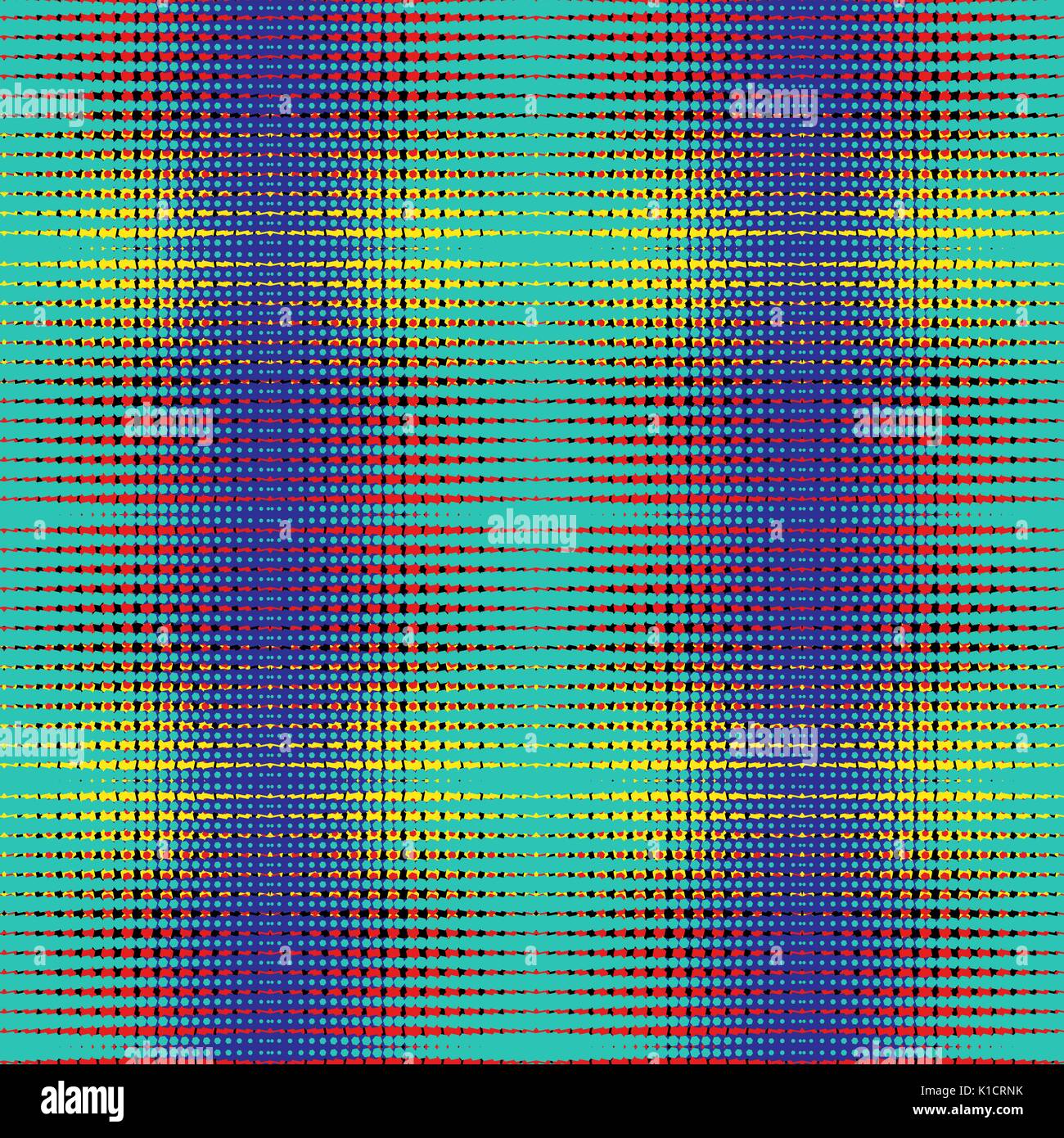Zusammenfassung nahtlose multicolor Vektor Muster für Tapeten und Hintergrund Stock Vektor
