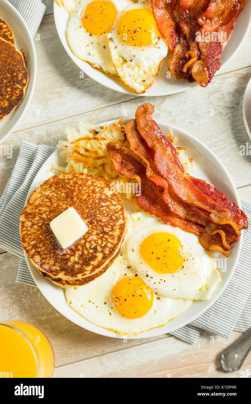 American breakfast -Fotos und -Bildmaterial in hoher Auflösung – Alamy