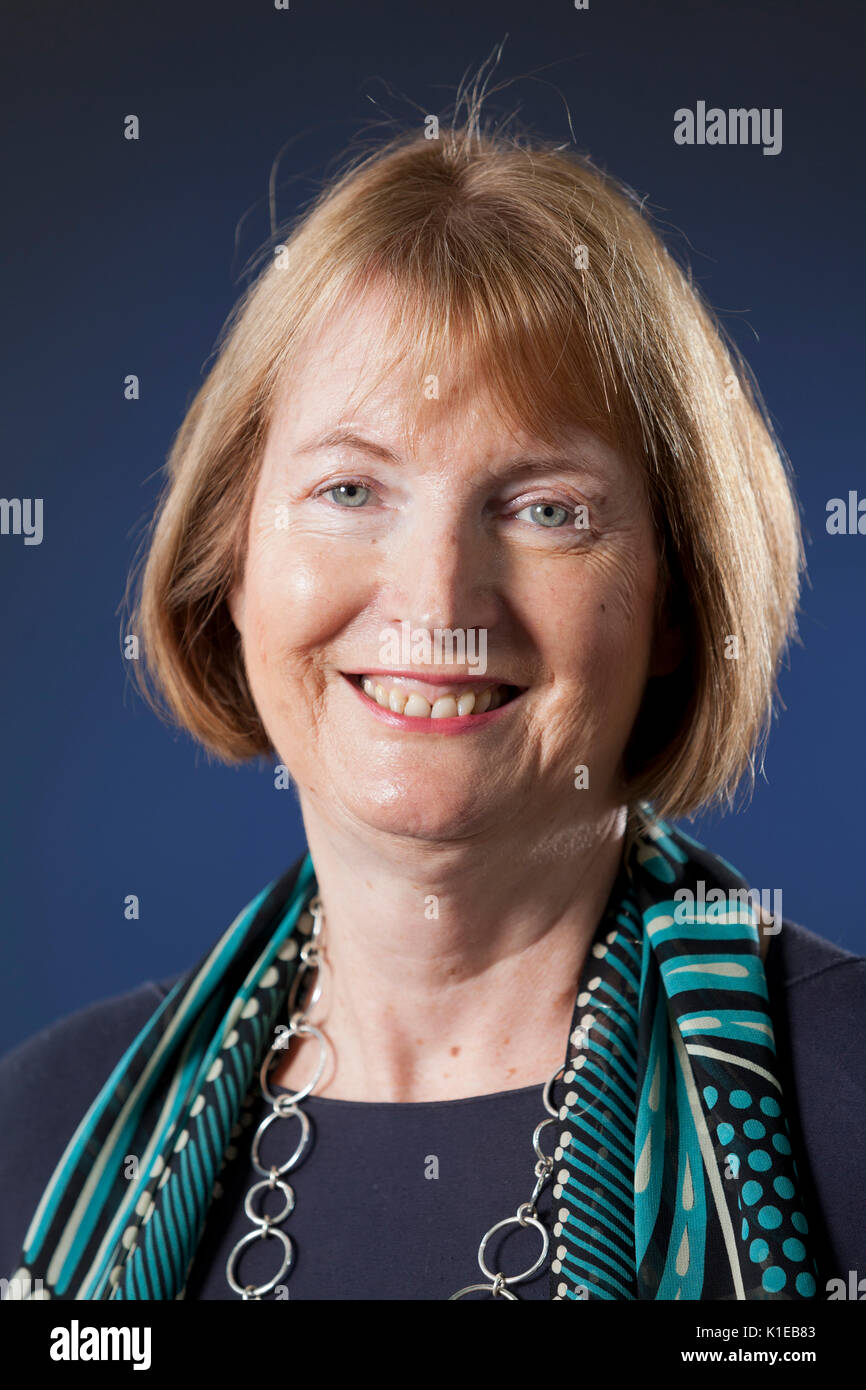 Edinburgh, Großbritannien. 27 Aug, 2017. Ruth Harriet Harman, QC, der britischen Labour Party Anwalt und Politiker und Autor, beim Edinburgh International Book Festival erscheinen. Credit: GARY DOAK/Alamy leben Nachrichten Stockfoto