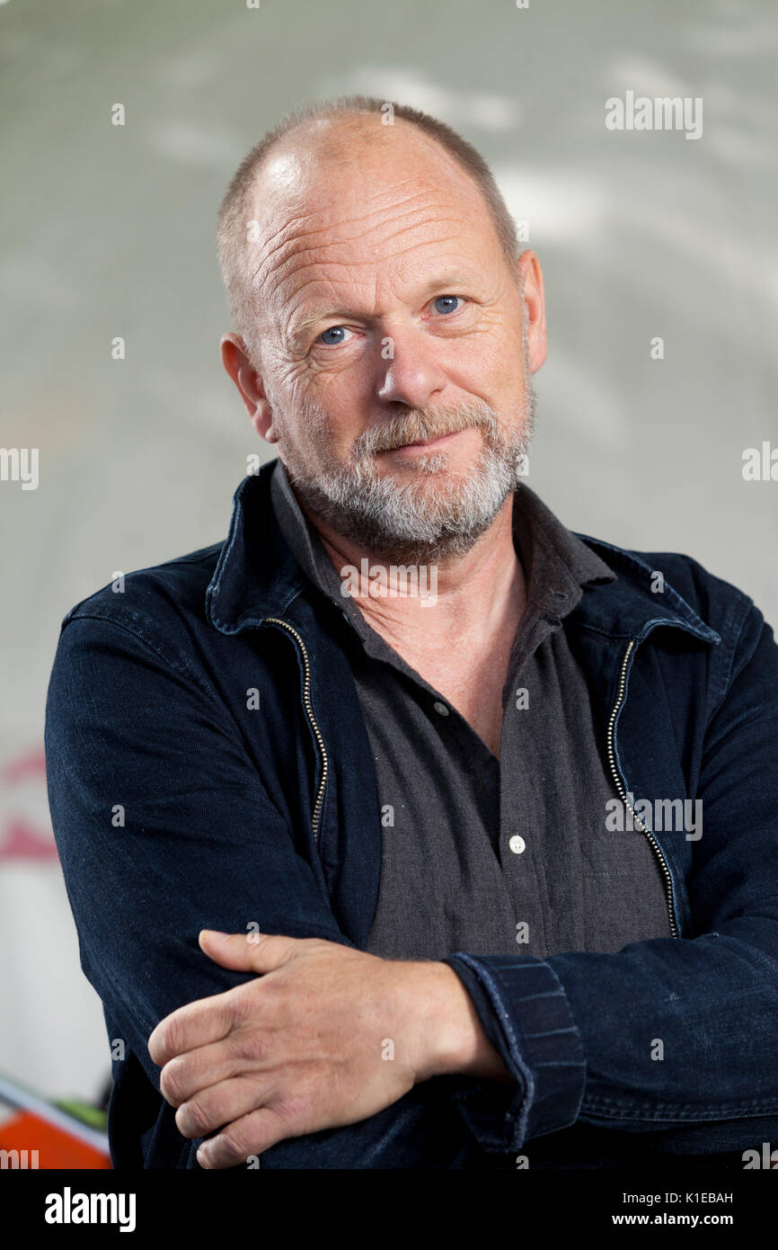 Edinburgh, Großbritannien. 27 Aug, 2017. Alex Renton, der britische Journalist und Autor, beim Edinburgh International Book Festival erscheinen. Credit: GARY DOAK/Alamy leben Nachrichten Stockfoto