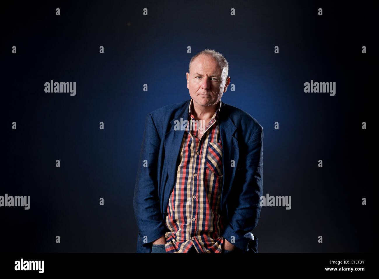 Edinburgh, Großbritannien. 27. August 2017. Graham Caveney, der britische Schriftsteller, beim Edinburgh International Book Festival erscheinen. Gary Doak/Alamy leben Nachrichten Stockfoto