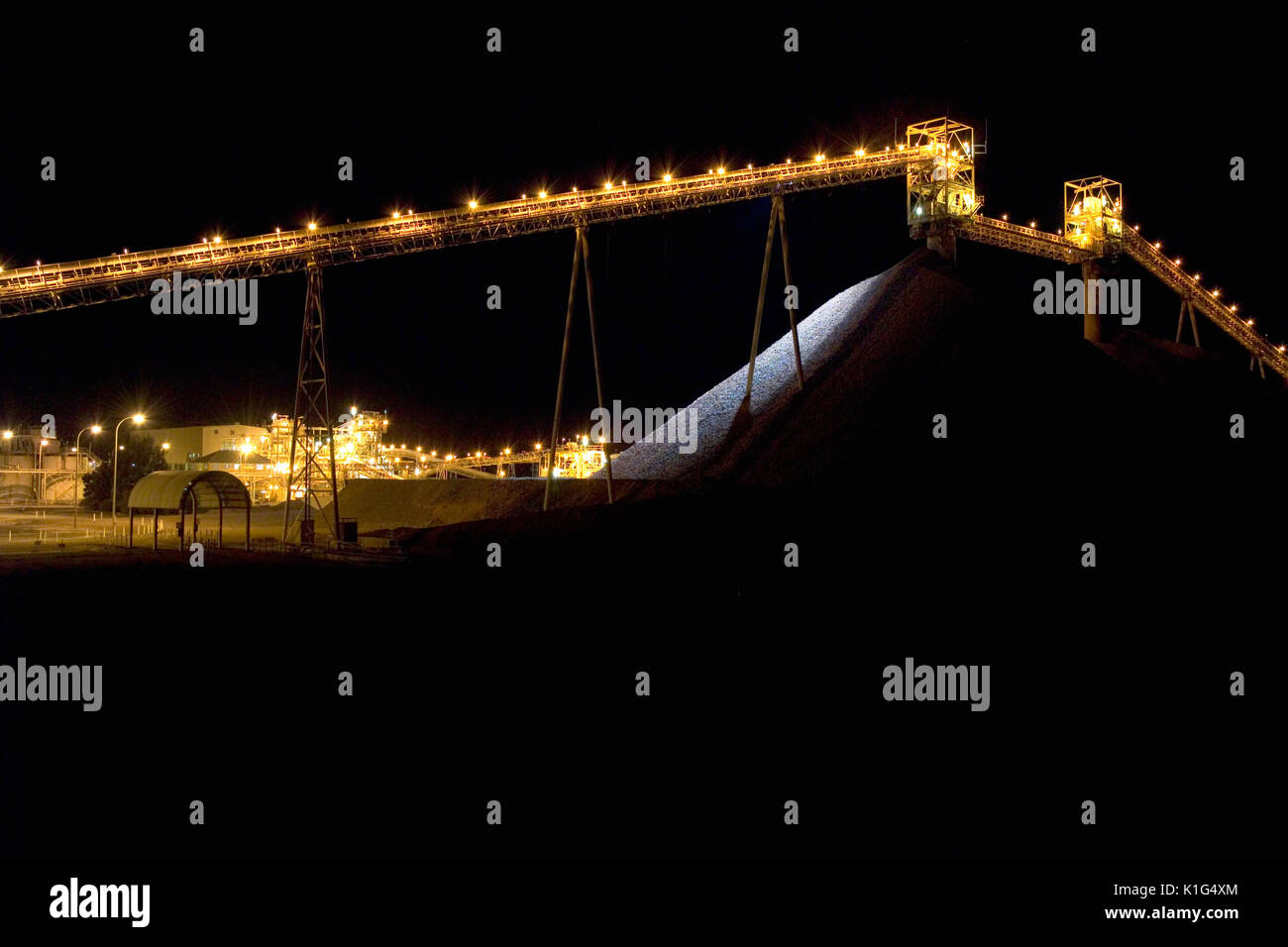 Gold Mining in Australien Stockfoto