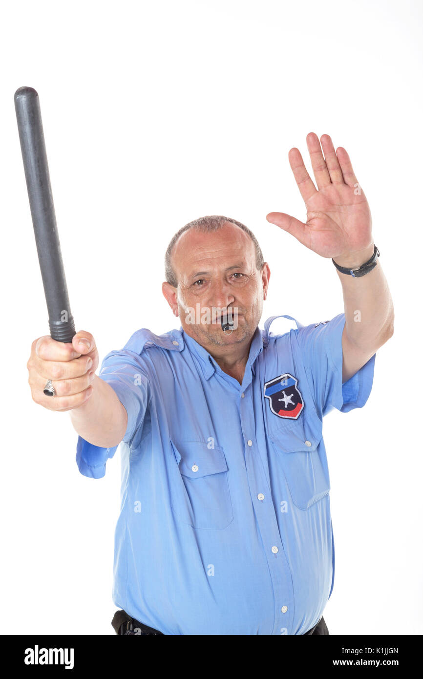 Polizei pfeift