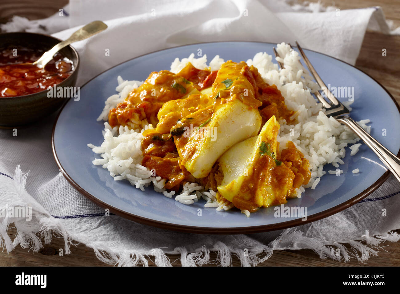 Gekochter keralan kabeljau curry -Fotos und -Bildmaterial in hoher ...