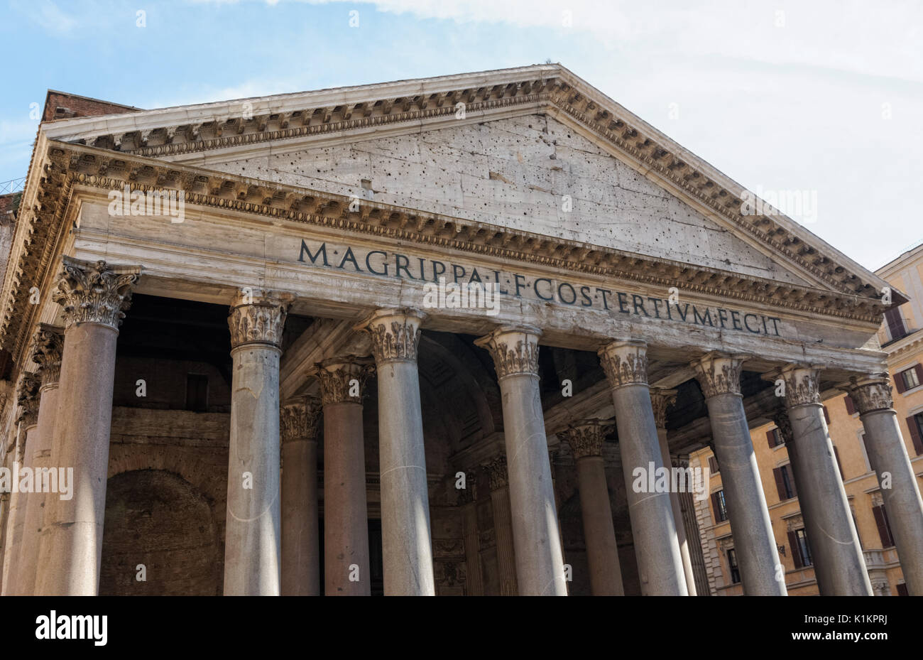 Das Pantheon in Rom, Italien Stockfoto