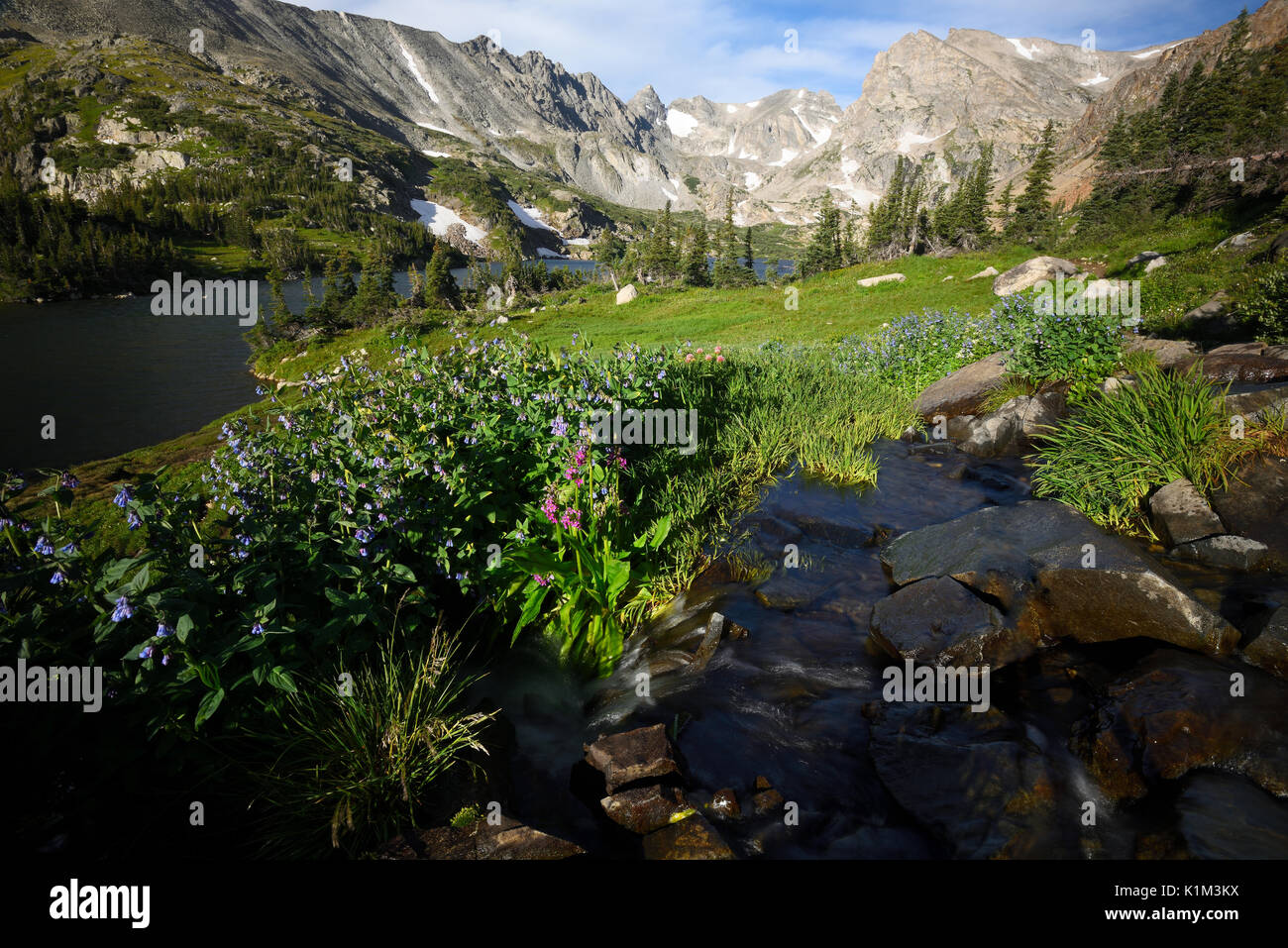 See Isabelle, Indian Peaks Wilderness, Roosevelt National Forest, Colorado, USA Stockfoto