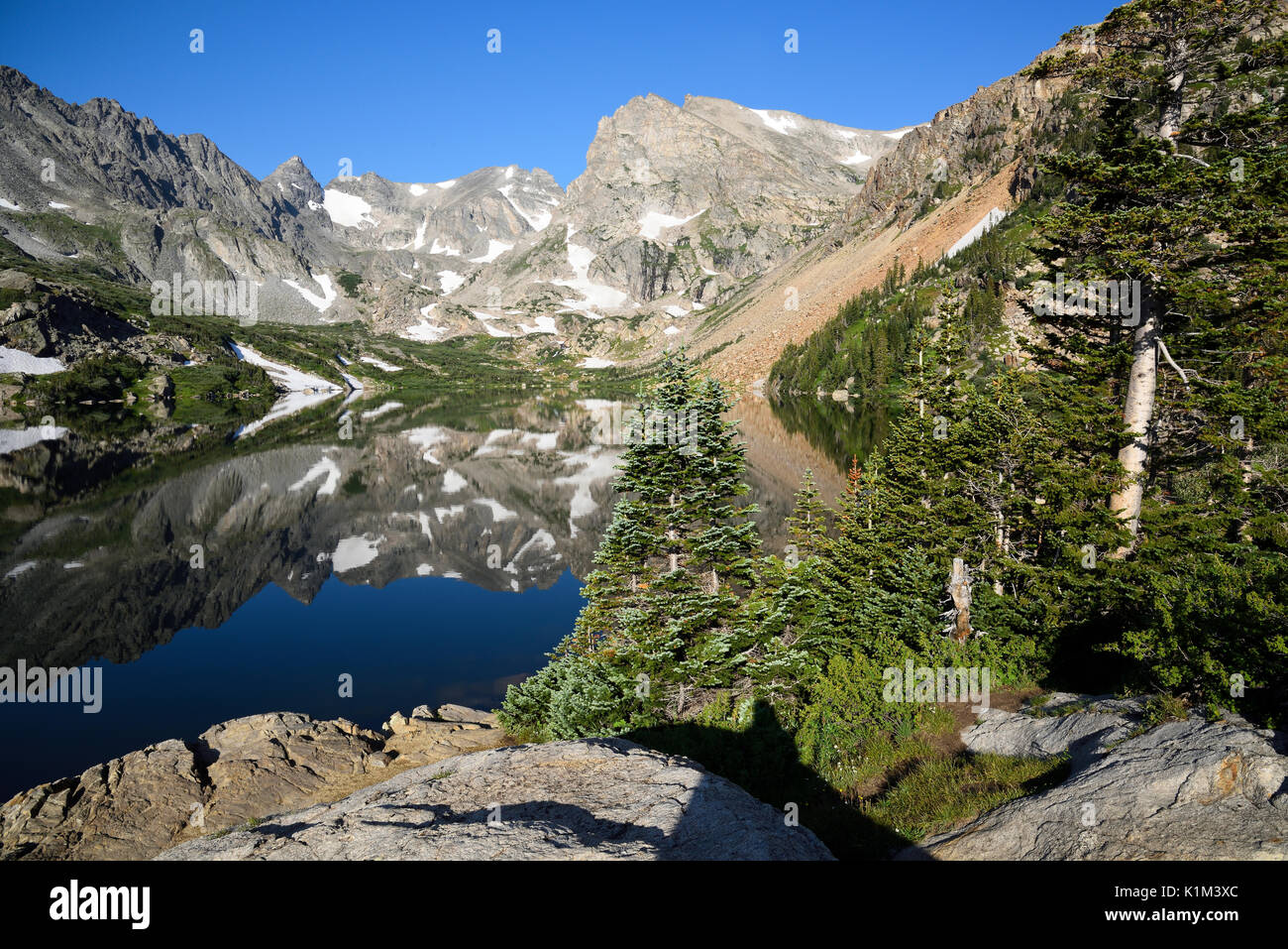 See Isabelle, Indian Peaks Wilderness, Roosevelt National Forest, Colorado, USA Stockfoto